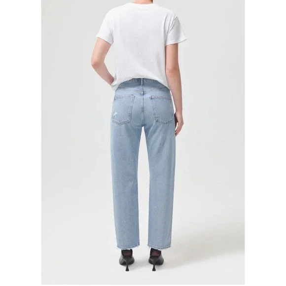 Agolde 90's Mid Rise Straight in Snapshot Size 24 - Picture 11 of 11